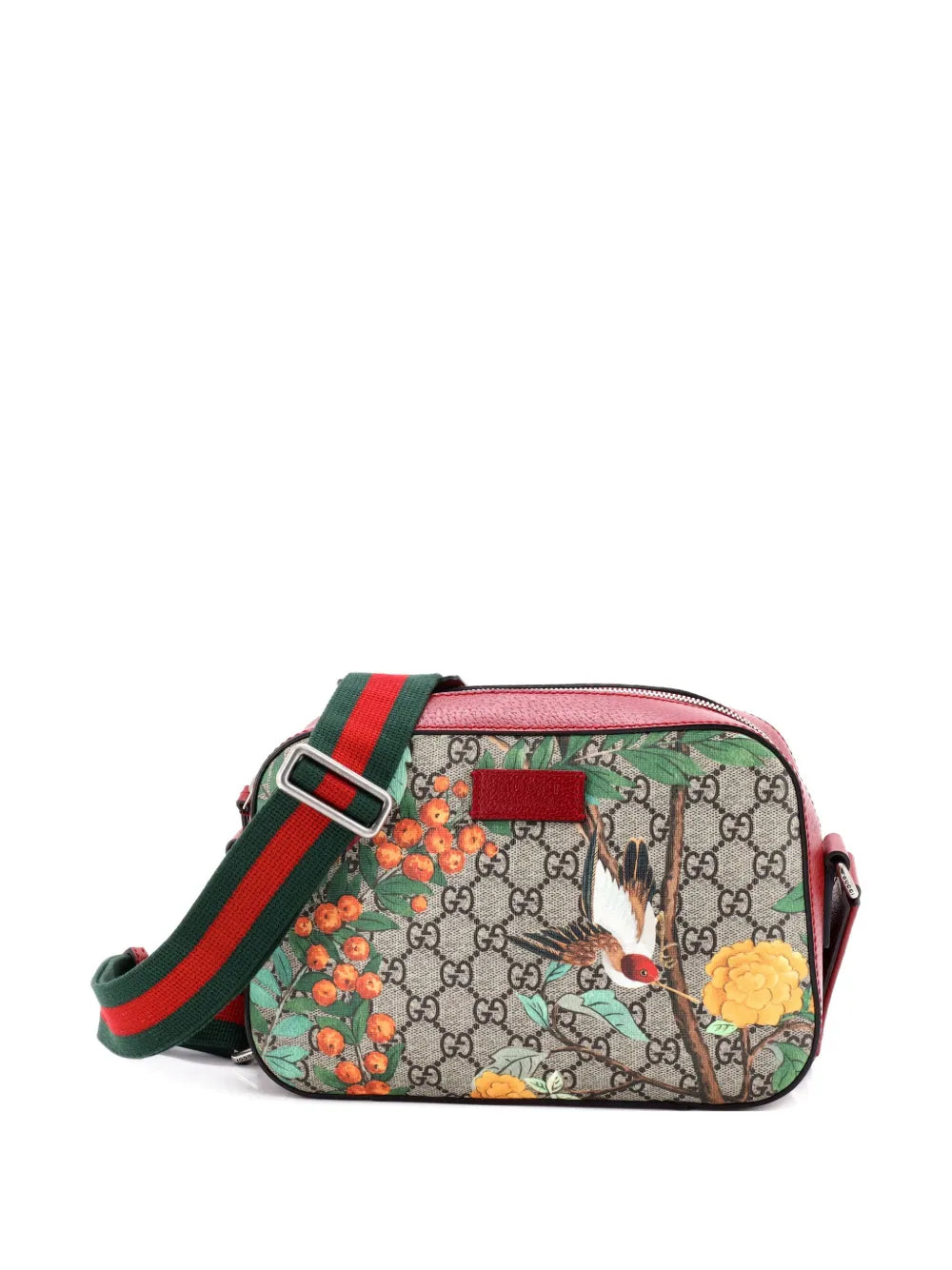 Pre-OwnedGucci Pre-OwnedCamera Tian Print GG Coated Canvas Medium shoulder bag