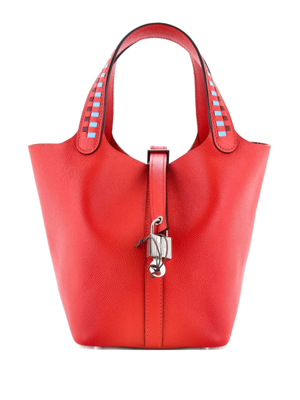 Pre-OwnedHermès Pre-OwnedPicotin Lock Bag Tressage Epsom PM bucket bag