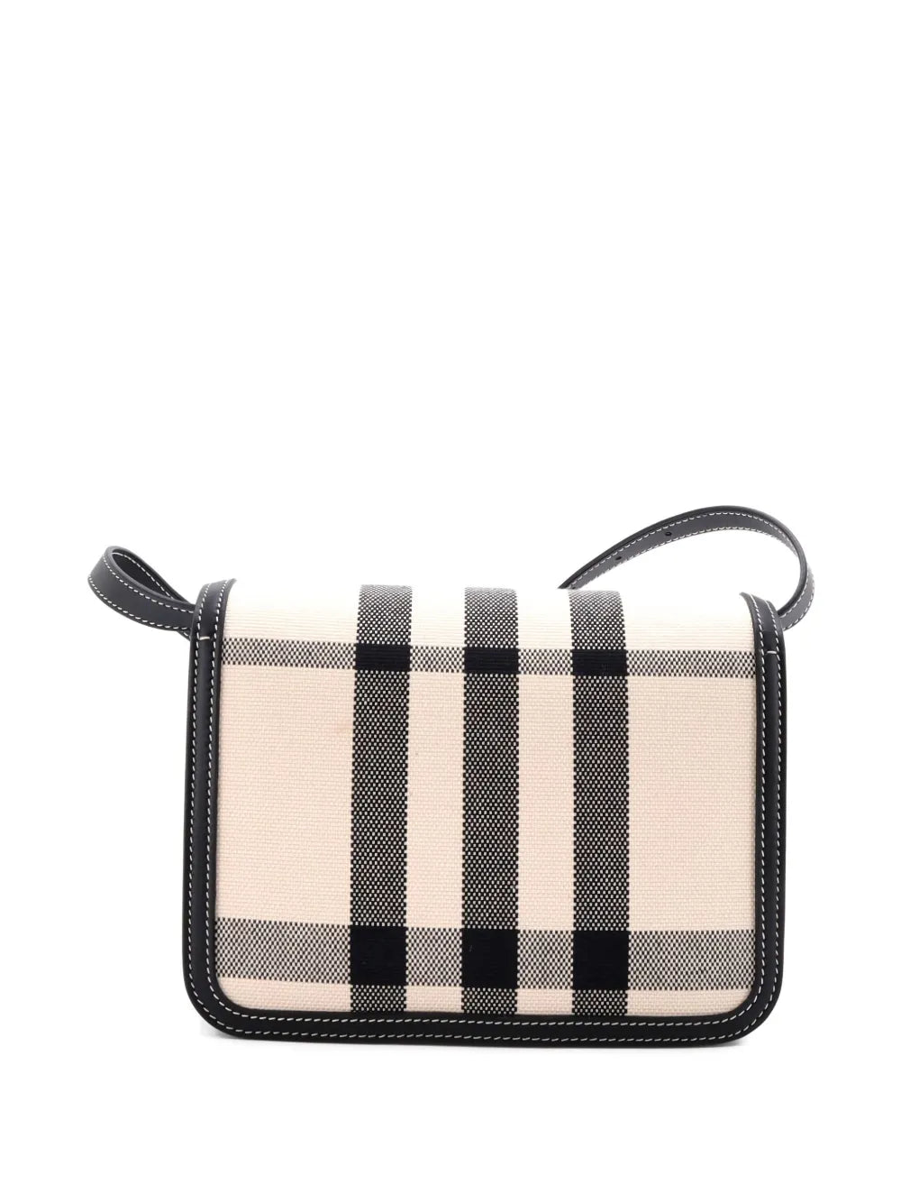 Pre-OwnedBurberry Pre-OwnedTB Flap Bag Check Canvas Small crossbody bag