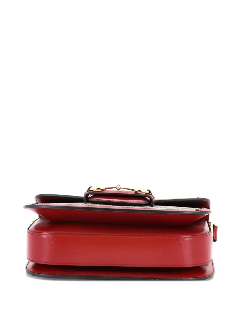 Pre-OwnedGucci Pre-OwnedHorsebit 1955 Shoulder Bag GG Coated Canvas with Leather Small crossbody bag