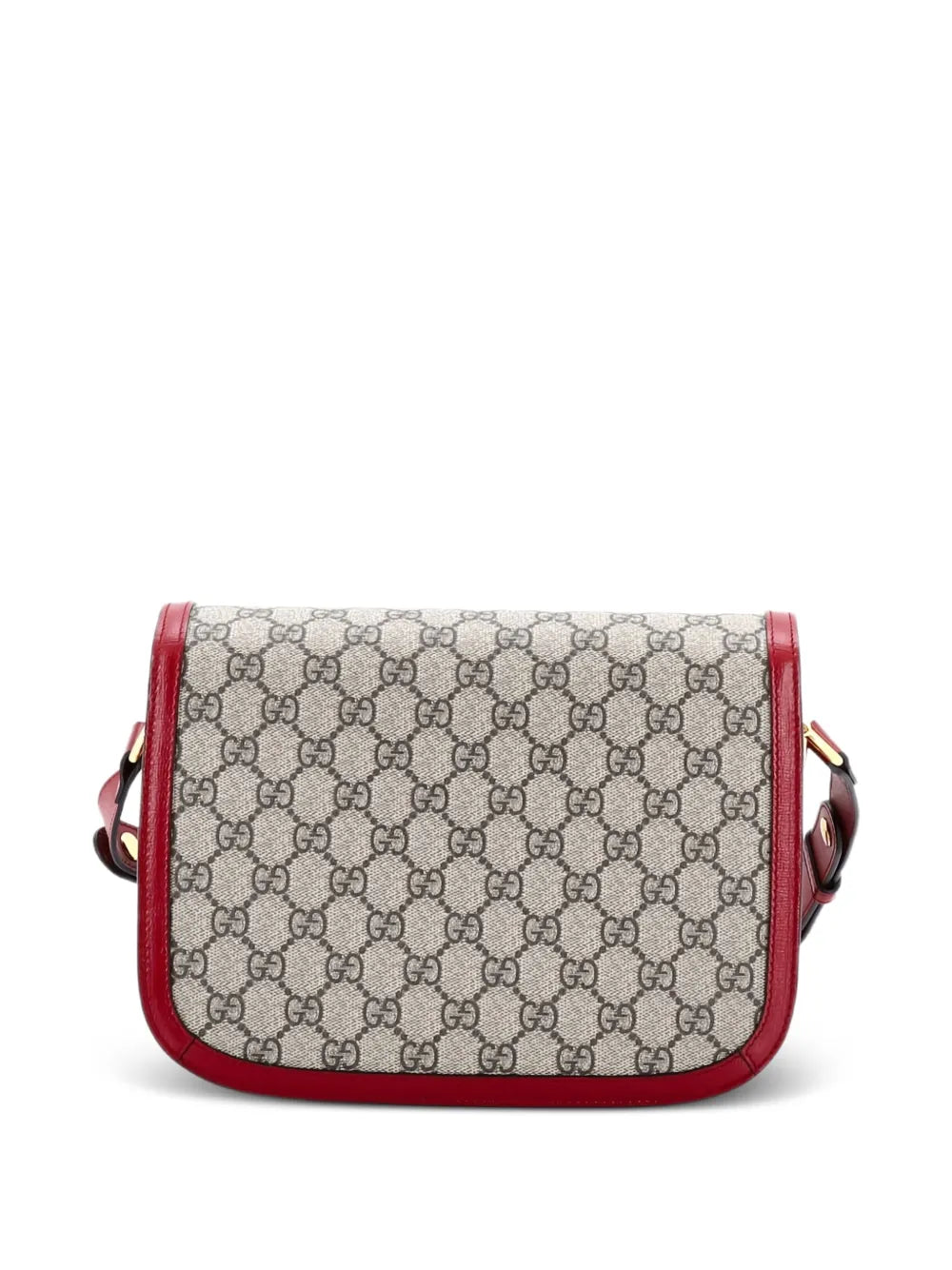 Pre-OwnedGucci Pre-OwnedHorsebit 1955 Shoulder Bag GG Coated Canvas with Leather Small crossbody bag