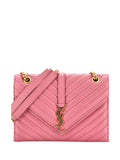 Pre-OwnedSaint Laurent Pre-OwnedClassic Monogram Envelope Satchel Matelasse Chevron Leather Medium shoulder bag