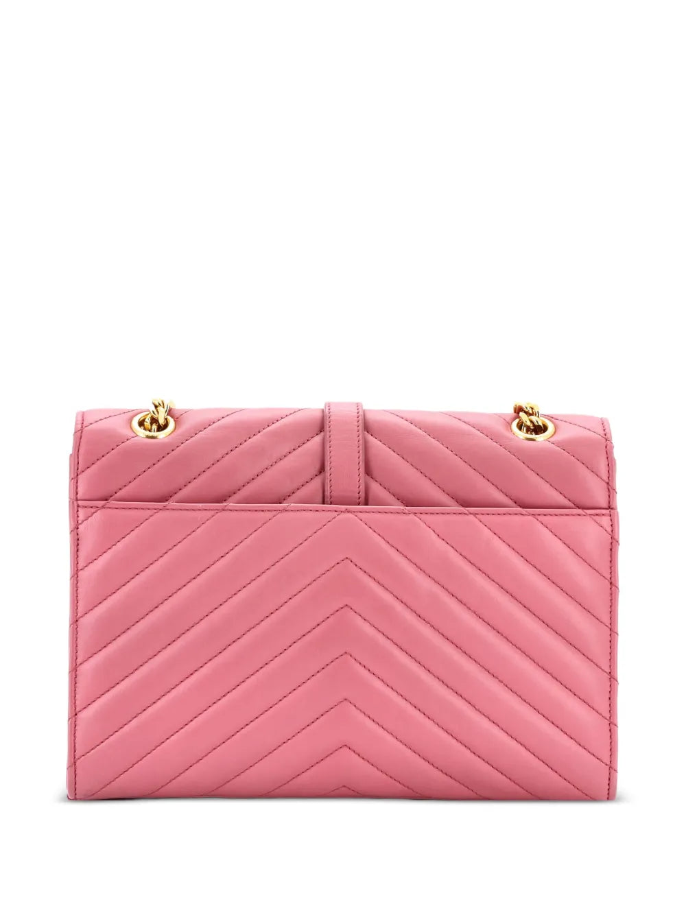 Pre-OwnedSaint Laurent Pre-OwnedClassic Monogram Envelope Satchel Matelasse Chevron Leather Medium shoulder bag
