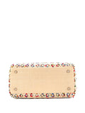 Pre-OwnedChristian Dior Pre-OwnedLady Dior Bag Woven Raffia with Tweed and Leather Medium tote bag