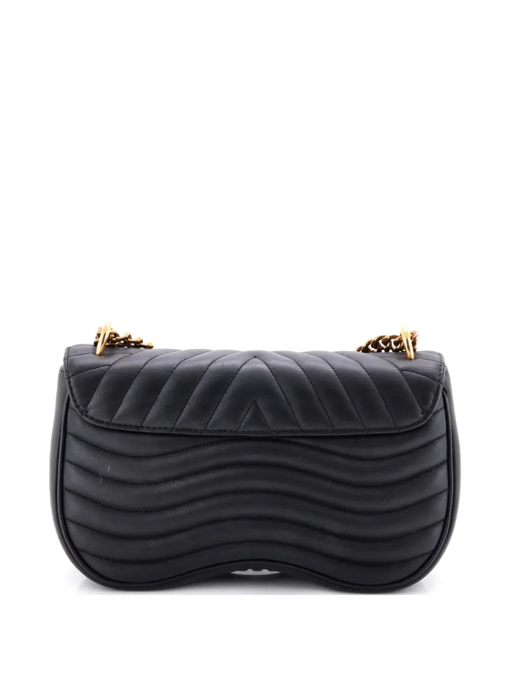 Pre-OwnedLouis Vuitton Pre-OwnedNew Wave Chain Bag Quilted Leather MM crossbody bag