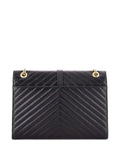 Pre-OwnedSaint Laurent Pre-OwnedClassic Monogram Envelope Satchel Matelasse Chevron Leather Large shoulder bag