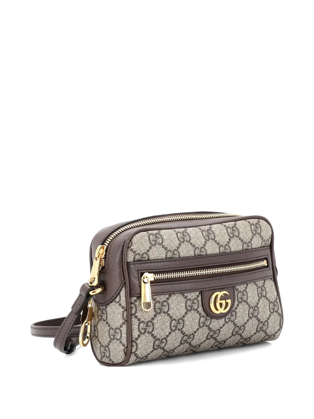 Pre-OwnedGucci Pre-OwnedOphidia Shoulder Bag NM GG Coated Canvas Mini crossbody bag