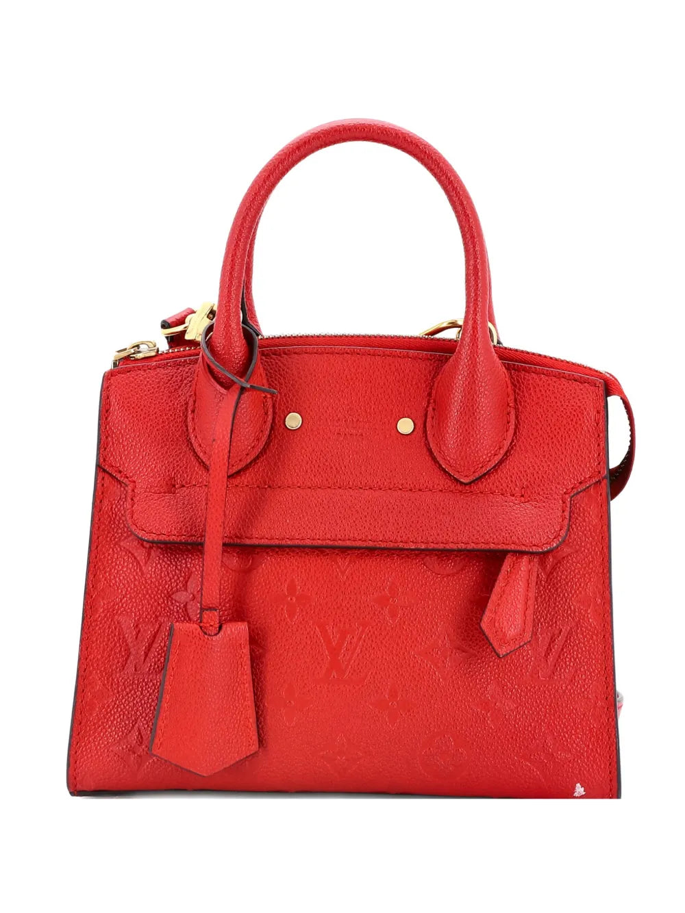 Pre-OwnedLouis Vuitton Pre-OwnedPont Neuf Handbag Monogram Empreinte Leather Mini satchel