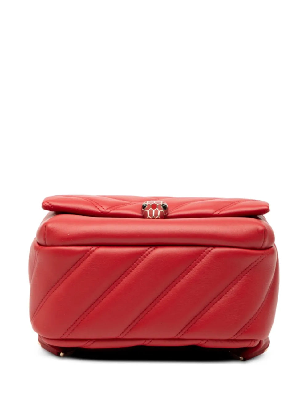 Pre-OwnedBvlgari Pre-Owned2010-2025 Leather Serpenti Cabochon backpack