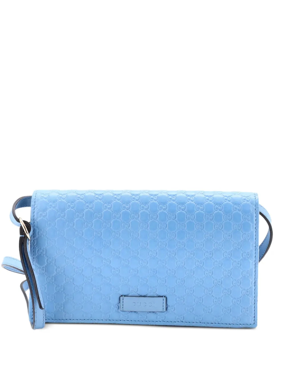 Pre-OwnedGucci Pre-OwnedWallet on Strap Microguccissima Leather crossbody bag