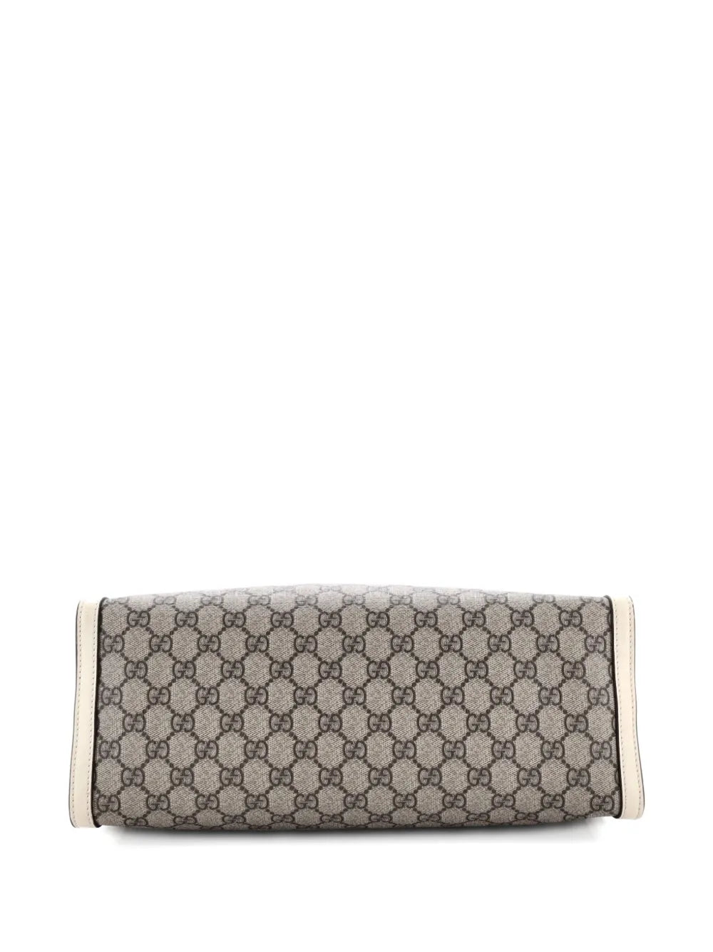 Pre-OwnedGucci Pre-OwnedPadlock Chain GG Coated Canvas with Leather Medium tote bag