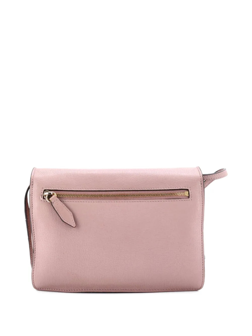 Pre-OwnedBurberry Pre-OwnedMacken Leather and House Check Canvas Small crossbody bag
