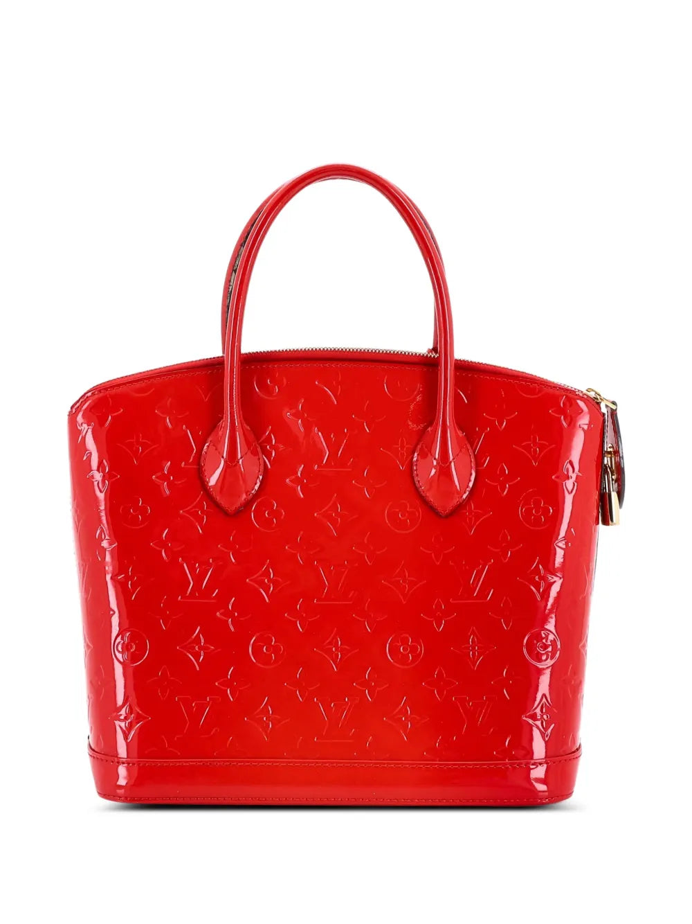 Pre-OwnedLouis Vuitton Pre-OwnedLockit Handbag Monogram Vernis PM satchel