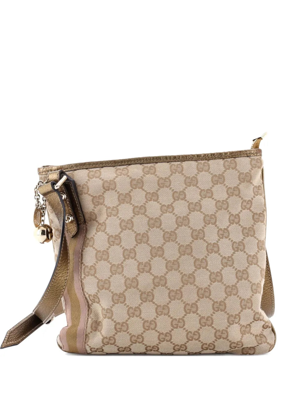 Pre-OwnedGucci Pre-OwnedJolicoeur Messenger Bag GG Canvas crossbody bag