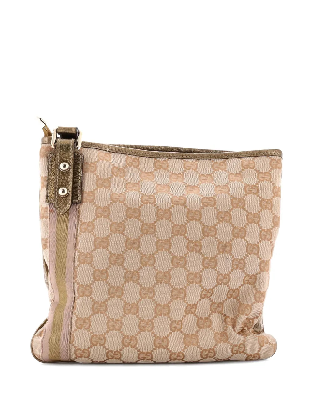 Pre-OwnedGucci Pre-OwnedJolicoeur Messenger Bag GG Canvas crossbody bag