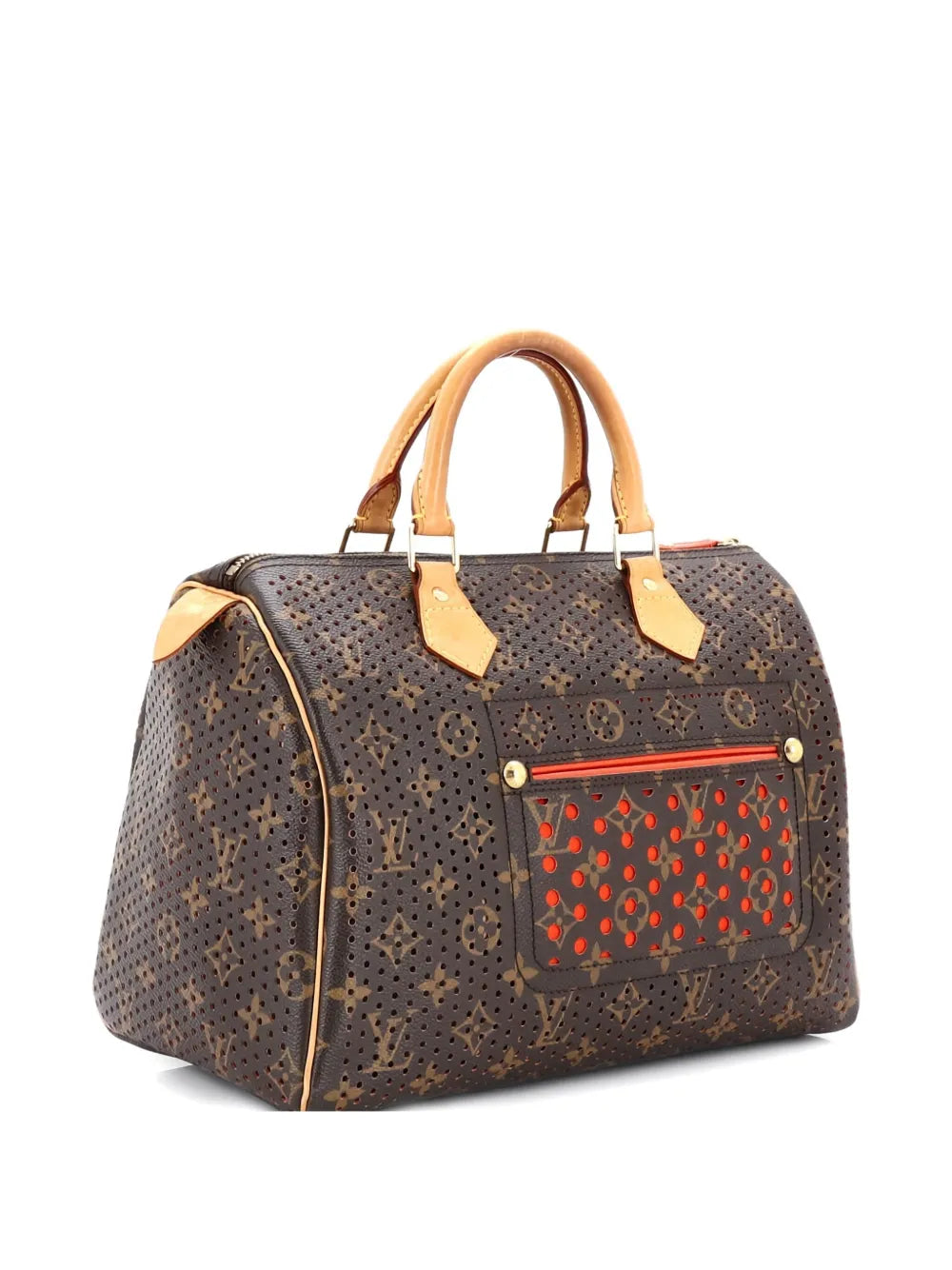Pre-OwnedLouis Vuitton Pre-OwnedSpeedy Handbag Perforated Monogram Canvas 30 satchel