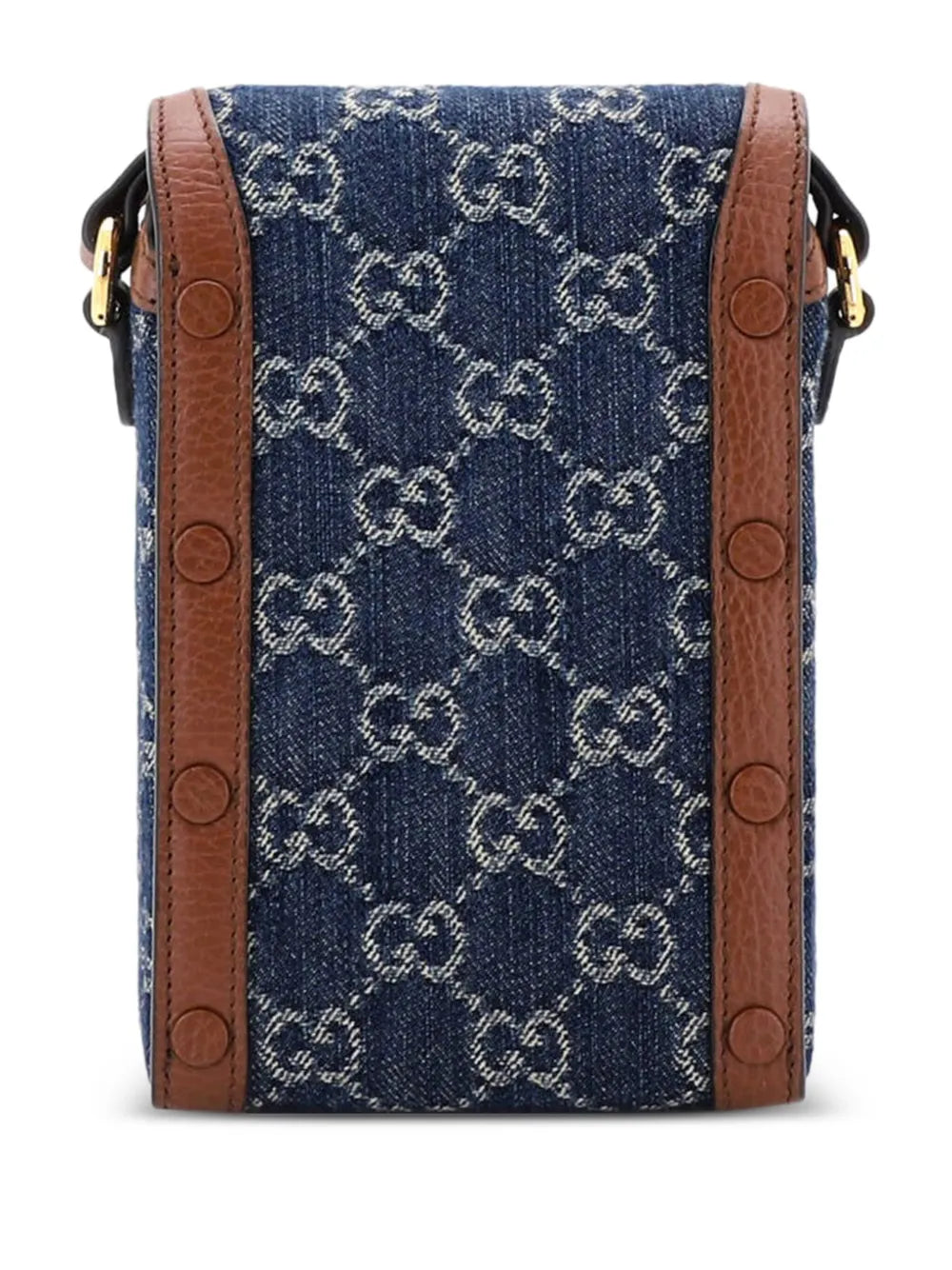 Pre-OwnedGucci Pre-OwnedHorsebit 1955 GG Denim Mini crossbody bag