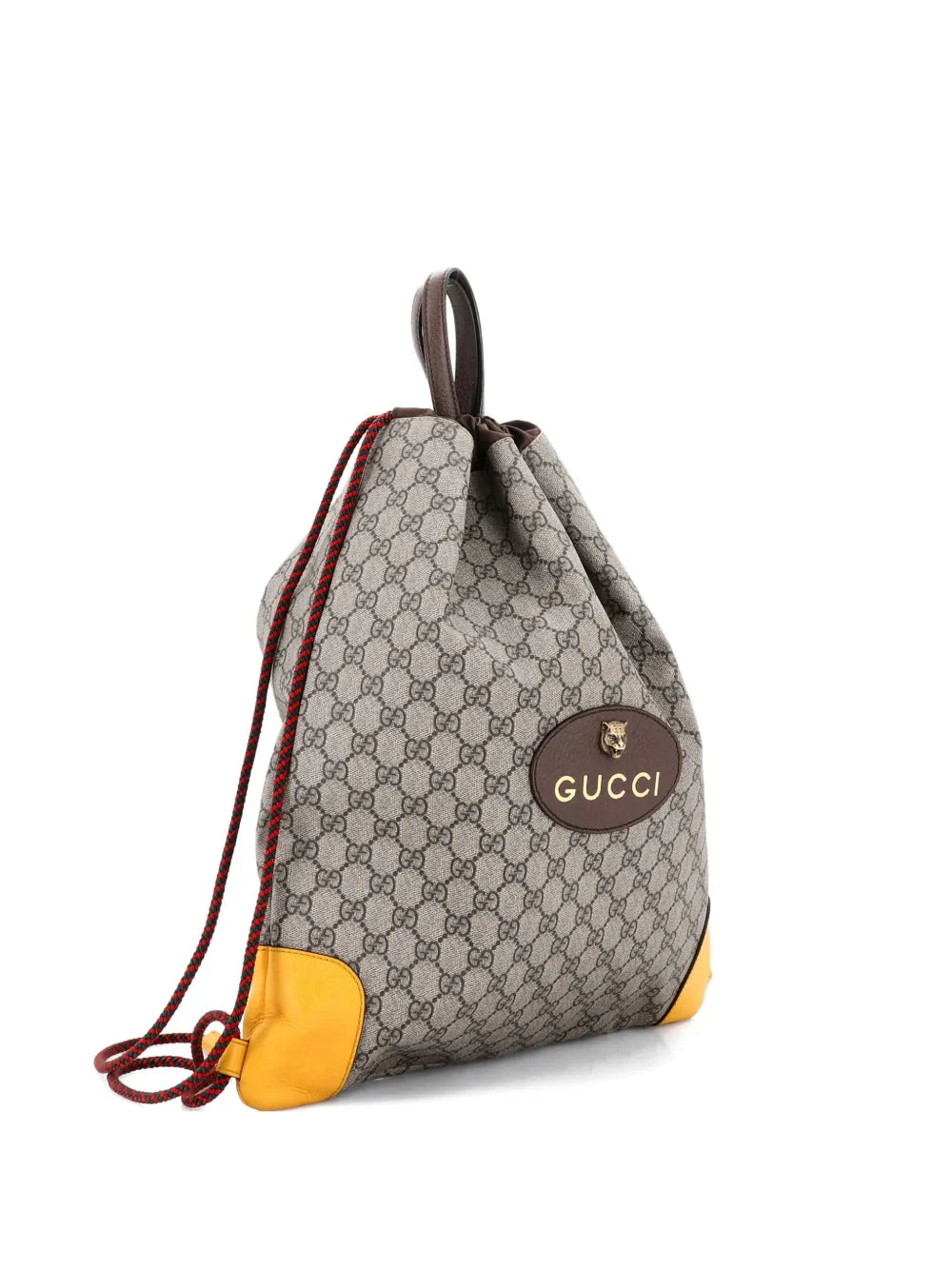 Pre-OwnedGucci Pre-OwnedNeo Vintage Drawstring GG Coated Canvas Large backpack