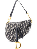 Pre-OwnedChristian Dior Pre-OwnedSaddle Handbag Oblique Canvas Medium shoulder bag