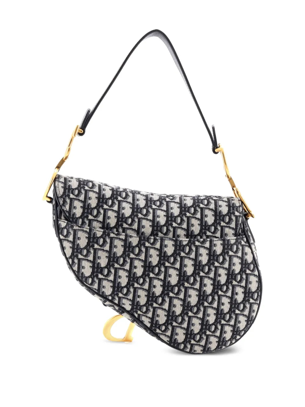 Pre-OwnedChristian Dior Pre-OwnedSaddle Handbag Oblique Canvas Medium shoulder bag