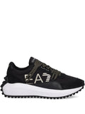 Ea7 Emporio Armani Logo-Print Lace-Up Sneakers