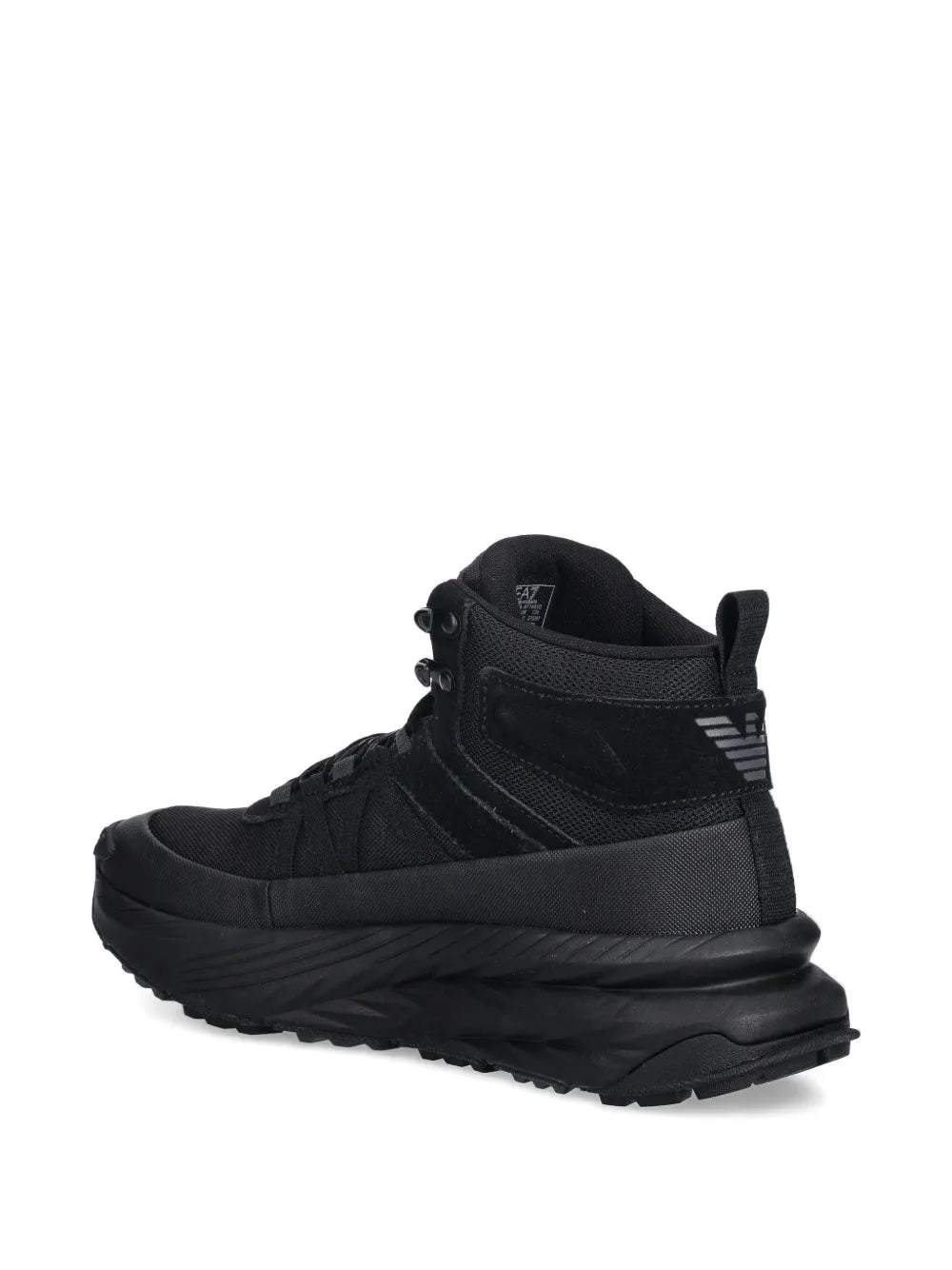 Ea7 Emporio Armani Lace-Up High-Top Sneakers