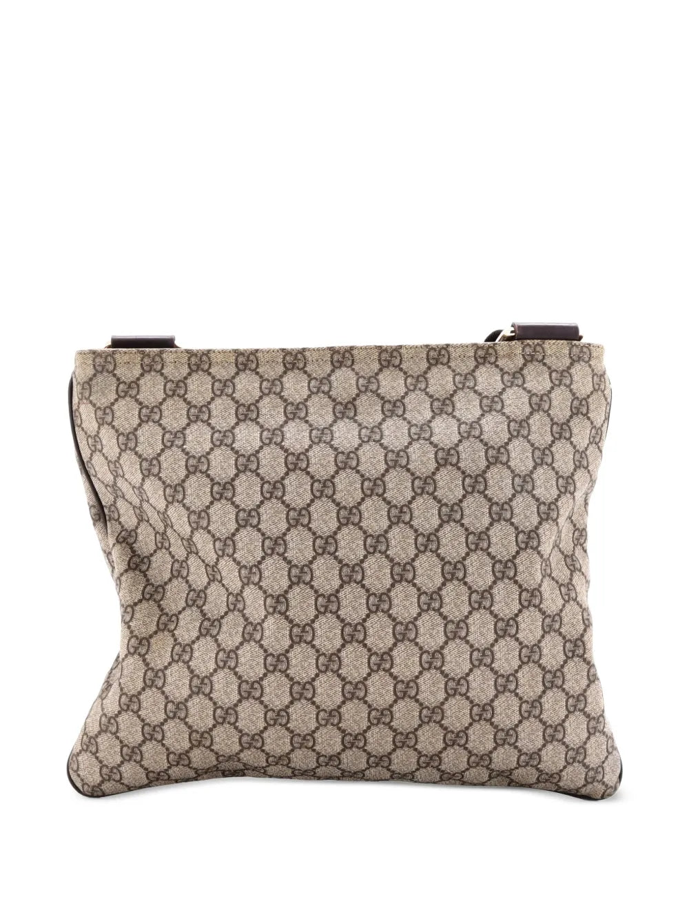 Pre-OwnedGucci Pre-OwnedZip Top Messenger Bag GG Coated Canvas Large crossbody bag