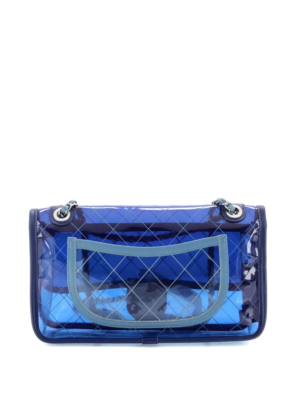 Pre-OwnedCHANEL Pre-OwnedCoco Splash Flap Bag Quilted PVC With Lambskin Medium shoulder bag