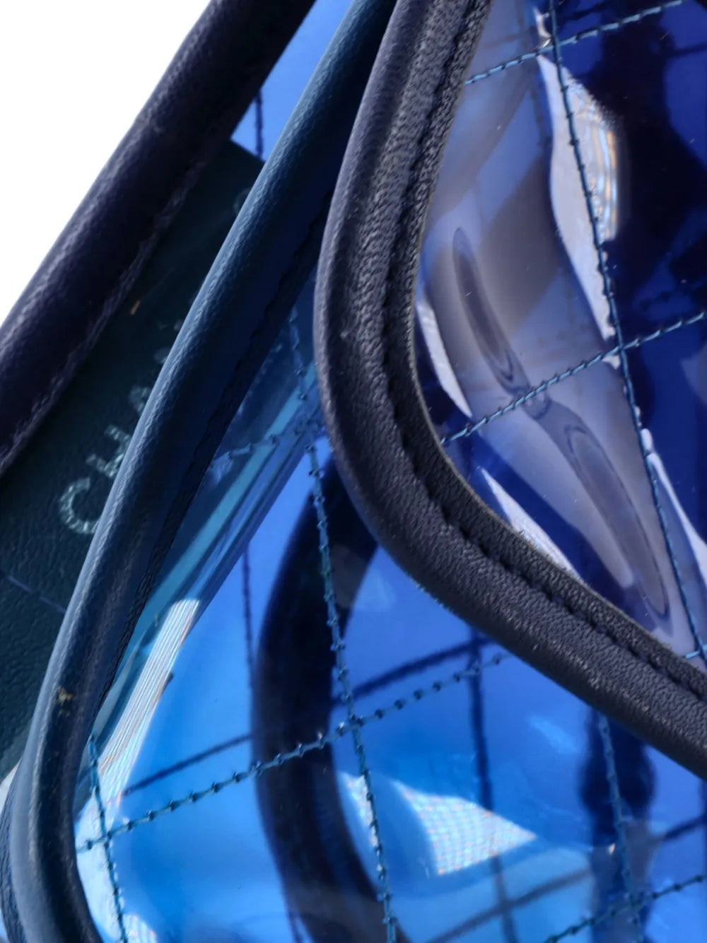 Pre-OwnedCHANEL Pre-OwnedCoco Splash Flap Bag Quilted PVC With Lambskin Medium shoulder bag