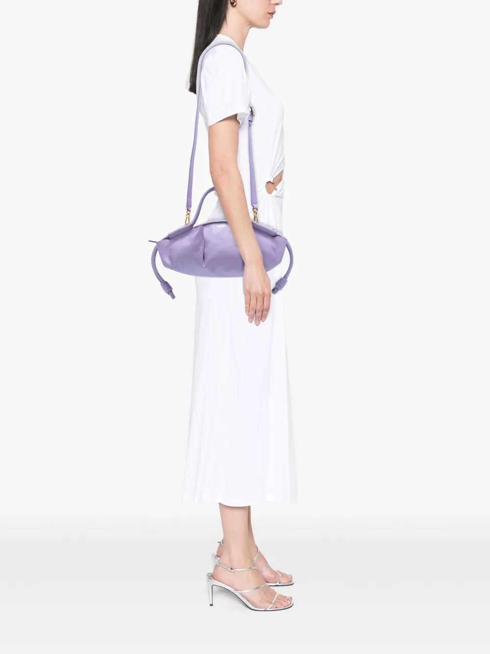 Pre-OwnedLoewe Pre-Owned2010-2025 Small Shiny Calfskin Paseo satchel