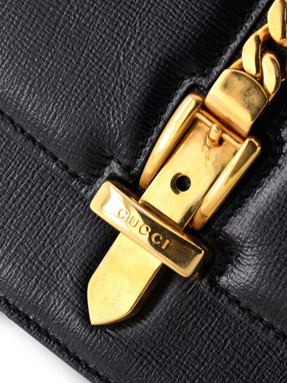 Pre-OwnedGucci Pre-OwnedSylvie 1969 Shoulder Bag Leather Small crossbody bag