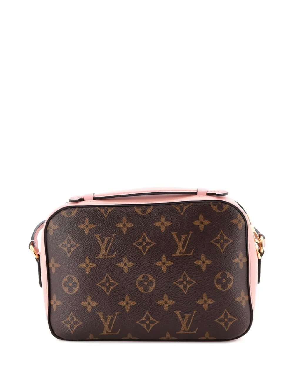Pre-OwnedLouis Vuitton Pre-OwnedSaintonge Handbag Monogram Canvas with Leather crossbody bag