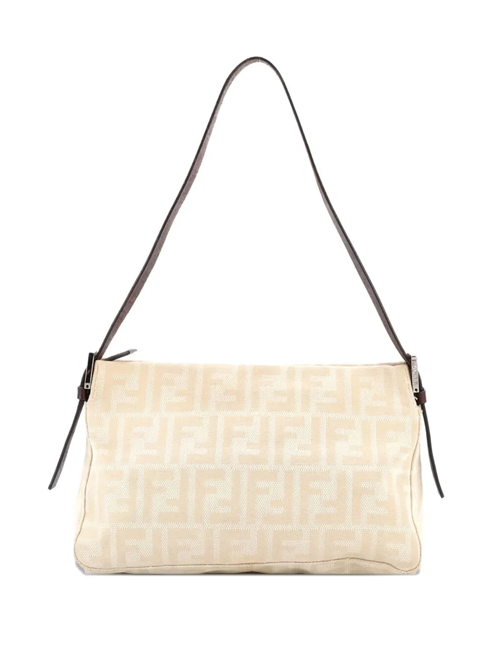Pre-OwnedFendi Pre-OwnedVintage Pocket Zucca Canvas Small shoulder bag