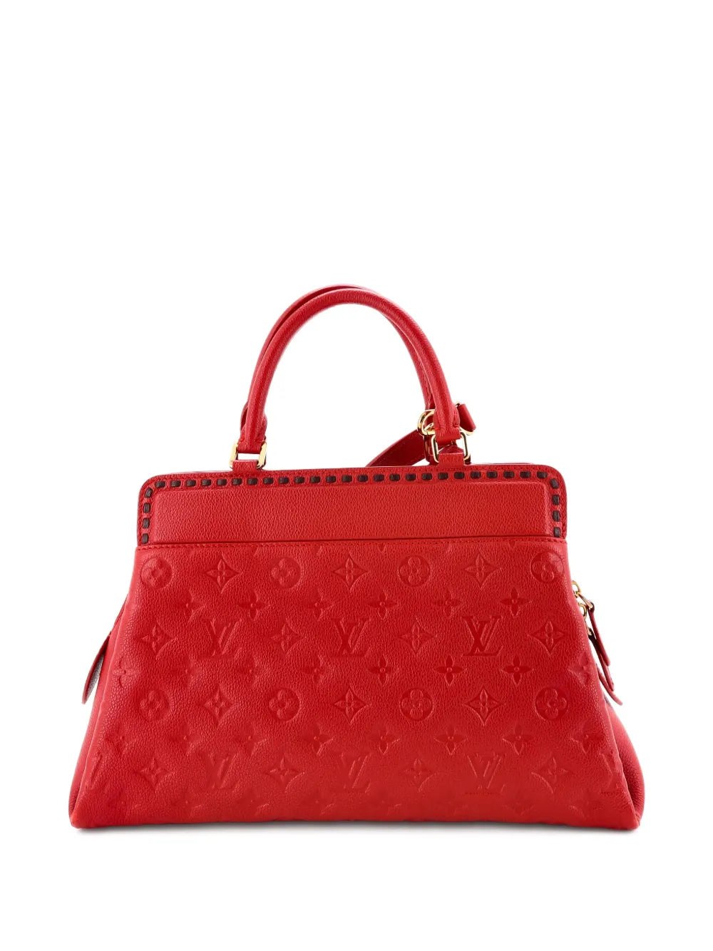 Pre-OwnedLouis Vuitton Pre-OwnedVosges Handbag Whipstitch Monogram Empreinte Leather MM satchel