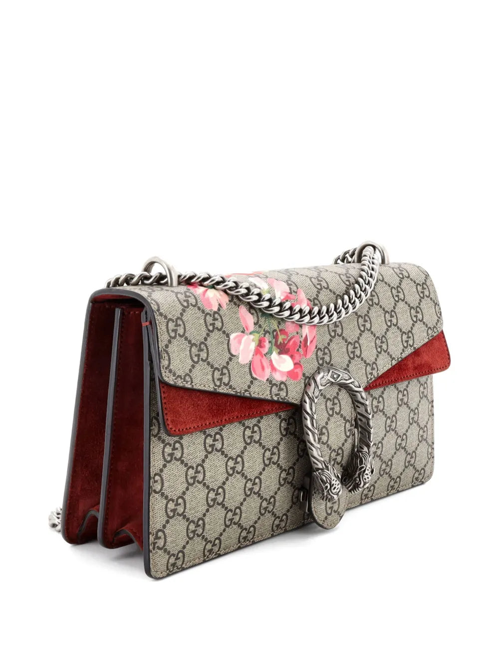 Pre-OwnedGucci Pre-OwnedDionysus Bag Blooms Print GG Coated Canvas Small shoulder bag
