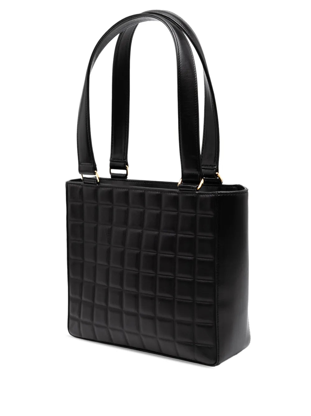 Pre-OwnedCHANEL Pre-Owned2003-2004 Chocolate Bar Lambskin shoulder bag