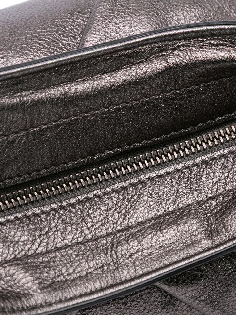 Pre-OwnedBurberry Pre-Owned2000-2017 Metallic Leather Fairby hobo bag