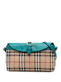 Pre-OwnedBurberry Pre-Owned2000-2017 Haymarket Check Coated Canvas Leah crossbody bag