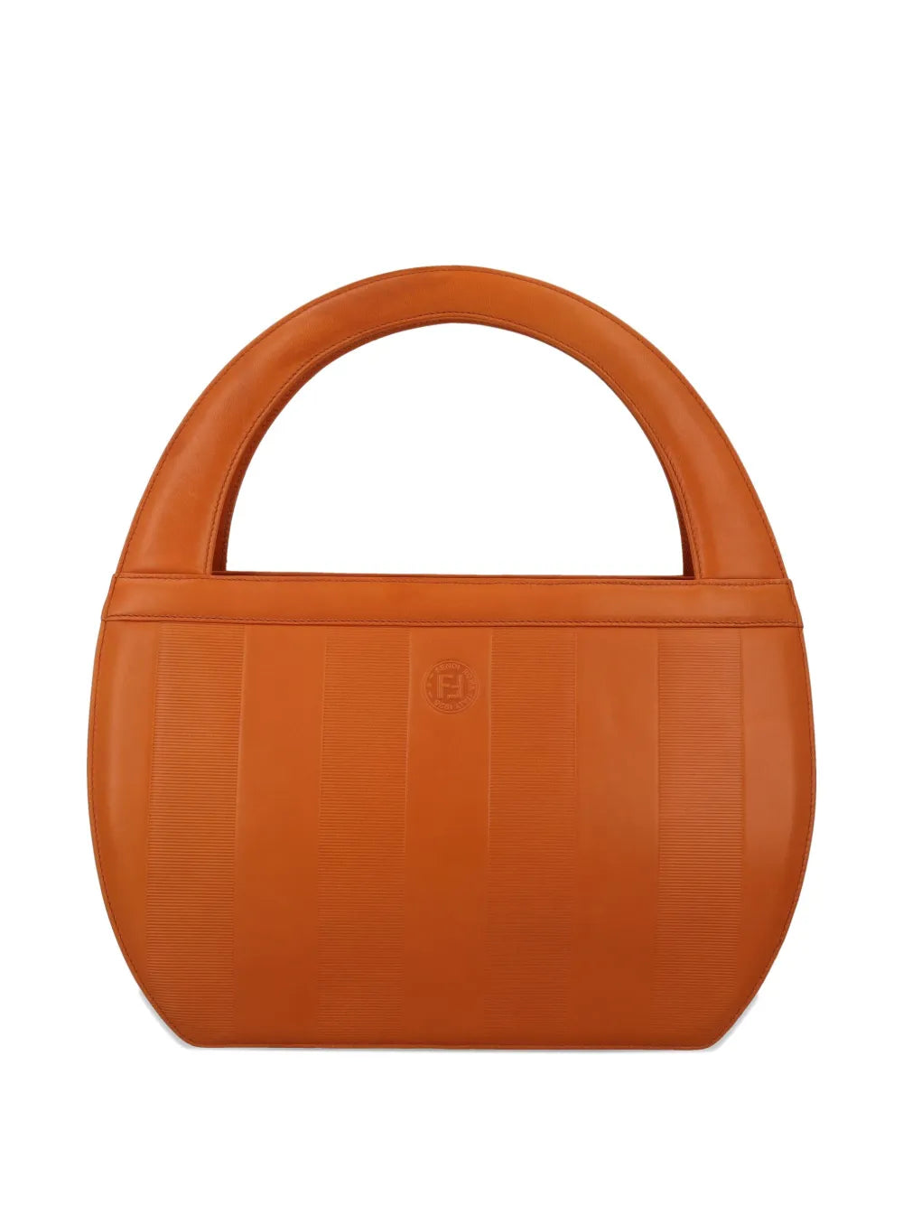 Pre-OwnedFendi Pre-Owned1980s padded embossed-logo tote bag