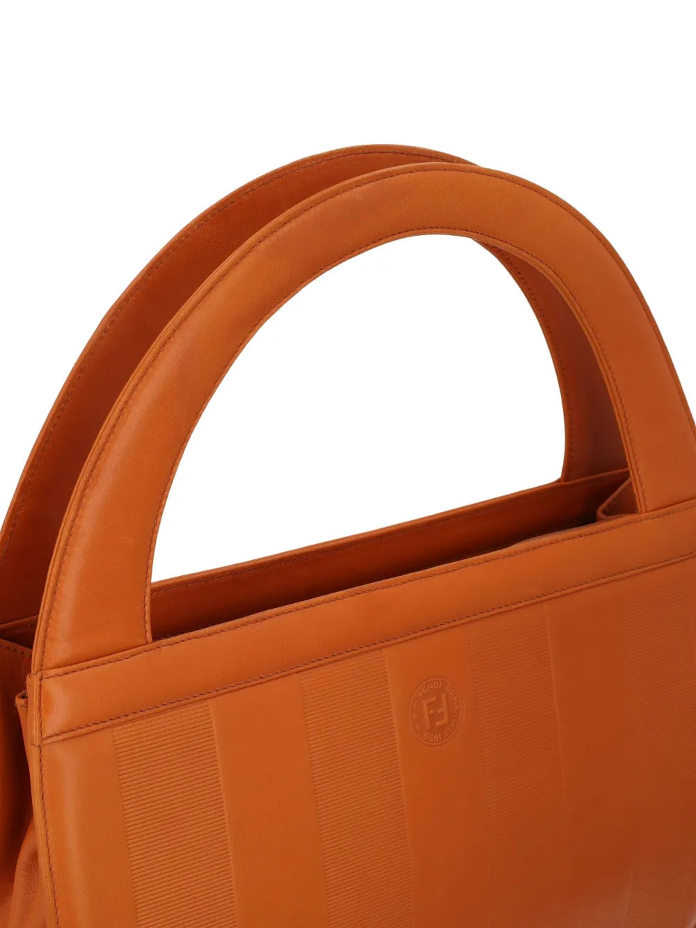 Pre-OwnedFendi Pre-Owned1980s padded embossed-logo tote bag