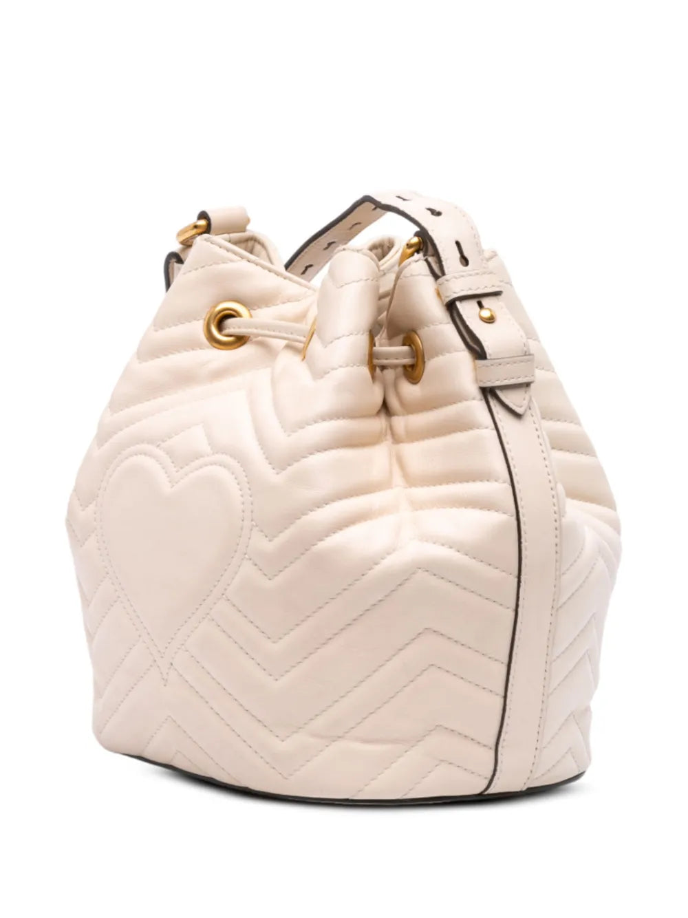 Pre-OwnedGucci Pre-Owned2016-2025 GG Marmont Matelasse Leather Bucket Bag satchel