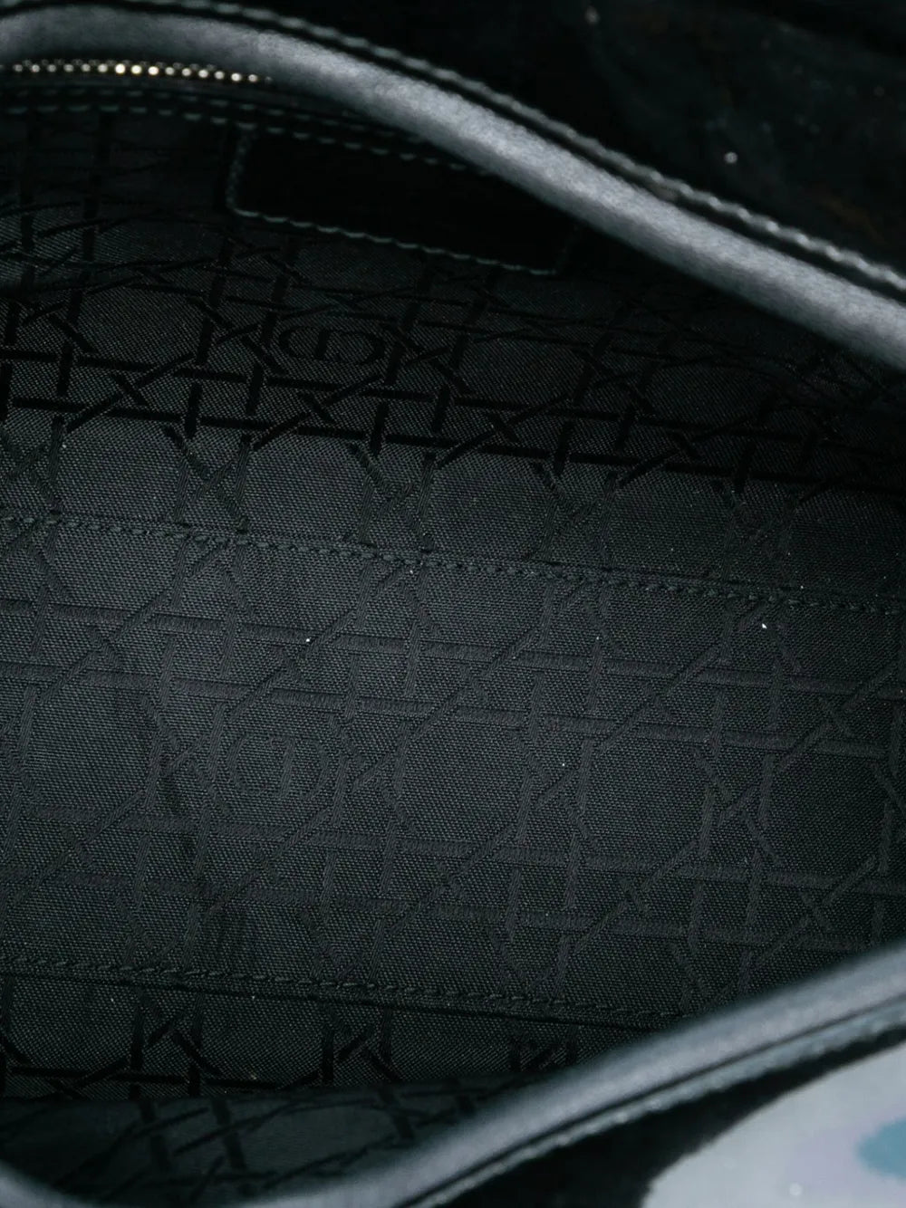 Pre-OwnedChristian Dior Pre-Owned2014 Large Patent Cannage Lady Dior satchel