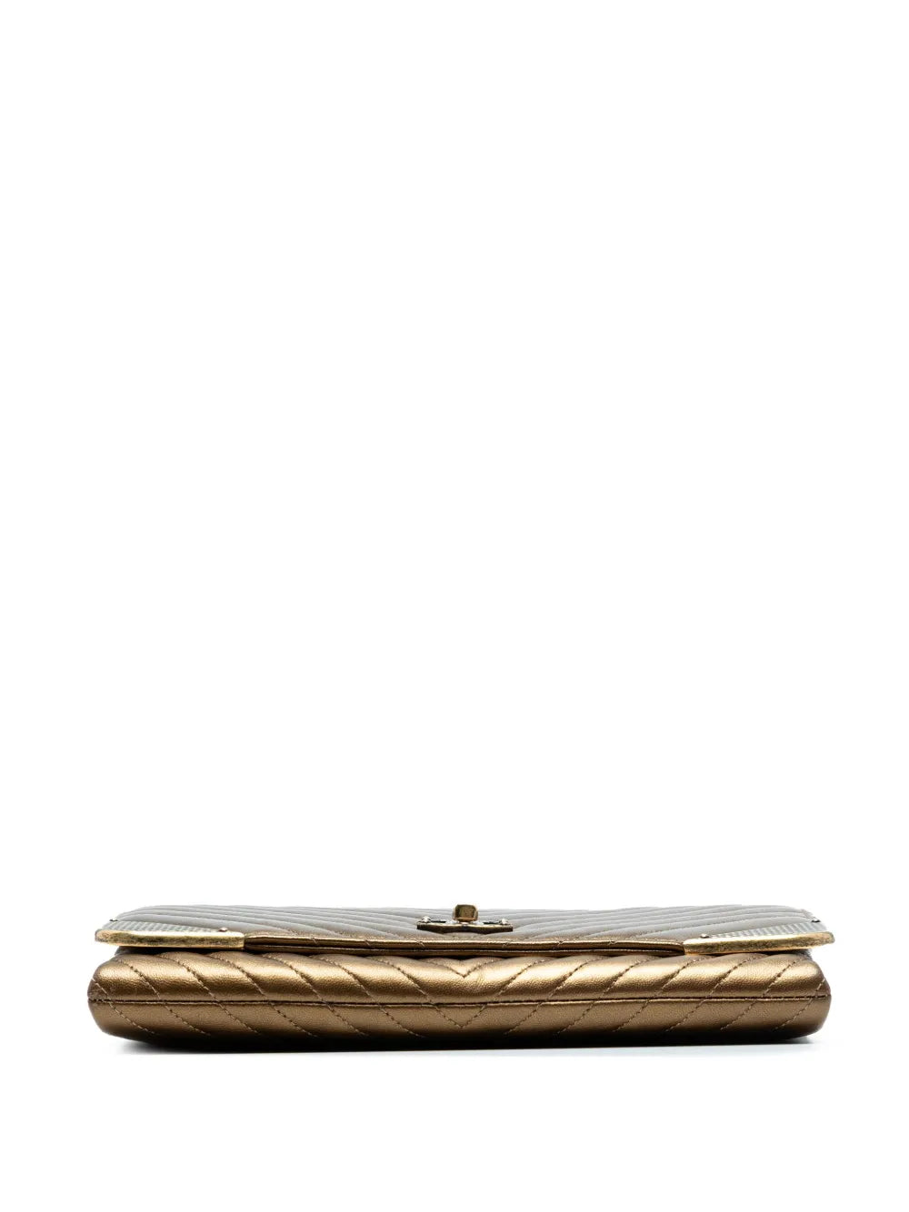 Pre-OwnedCHANEL Pre-Owned2018-2019 Calfskin Chevron Rock The Corner Flap shoulder bag