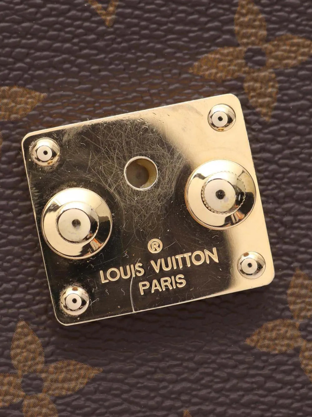 Pre-OwnedLouis Vuitton Pre-Owned2021-2025 Monogram Pochette Metis satchel