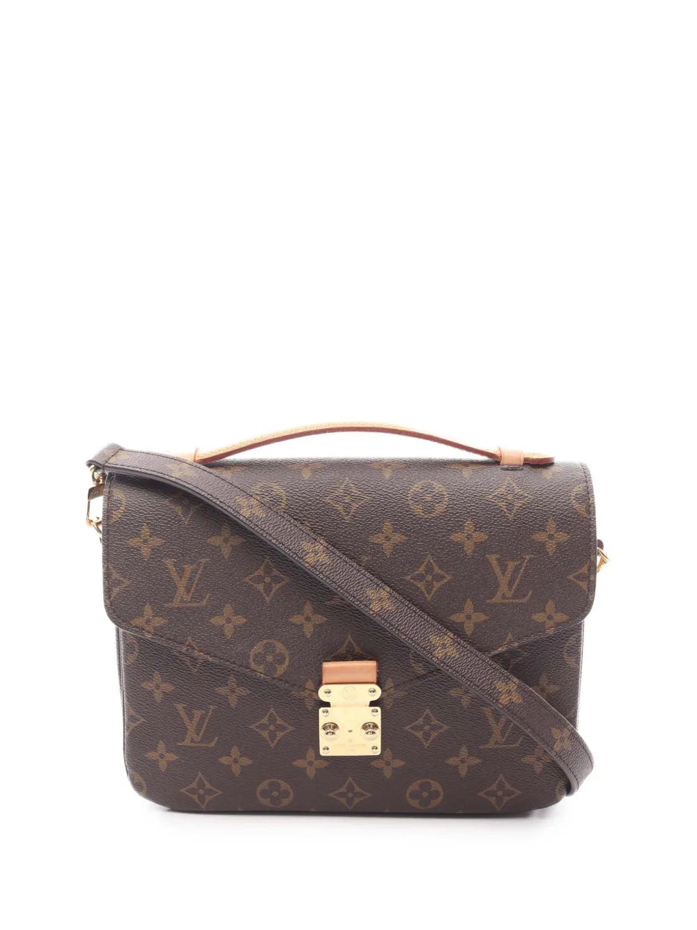 Pre-OwnedLouis Vuitton Pre-Owned2021-2025 Monogram Pochette Metis satchel