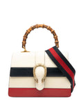 Pre-OwnedGucci Pre-Owned2016-2025 Medium Leather Bamboo Dionysus Web satchel