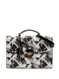 Pre-OwnedCeline Pre-Owned2019 Small Triomphe Coated Canvas Box Cartable Briefcase business bag