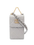 Pre-OwnedCHANEL Pre-Owned2021-2022 Chanel 19 phone-holder shoulder bag