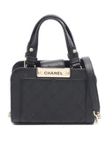 Pre-OwnedCHANEL Pre-Owned2016-2017 Diamond-quilted mini tote bag