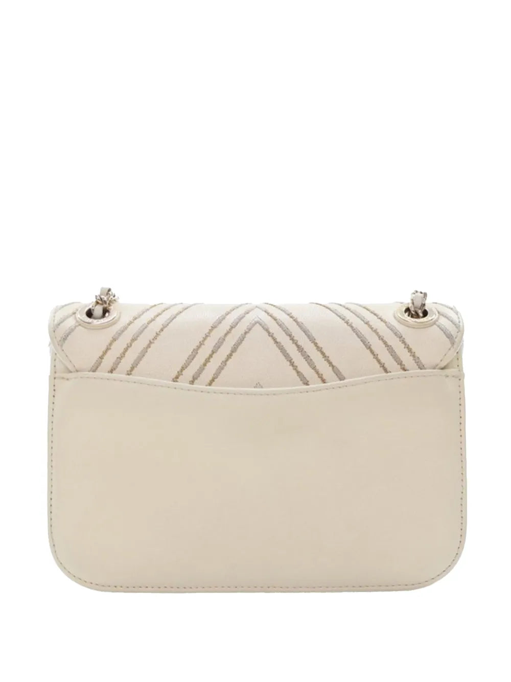Pre-OwnedCHANEL Pre-Owned2017-2018 Small CC Chevron Sheepskin Subtle Flap crossbody bag